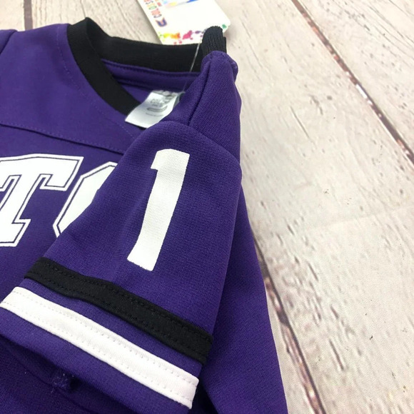 TCU horned Frogs one piece infant set 0-3M colosseum - Picture 5 of 9